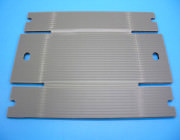 Plastic corrugated cardboard