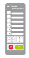 rowe scan 650i bedienung display