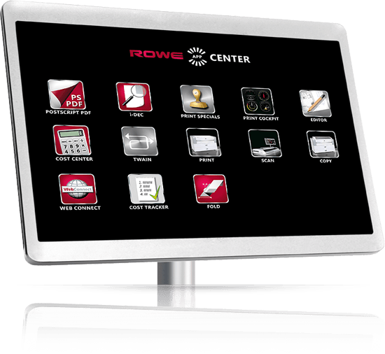 rowe app center monitor