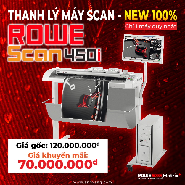 Hình ảnh máy scan ROWE 450i