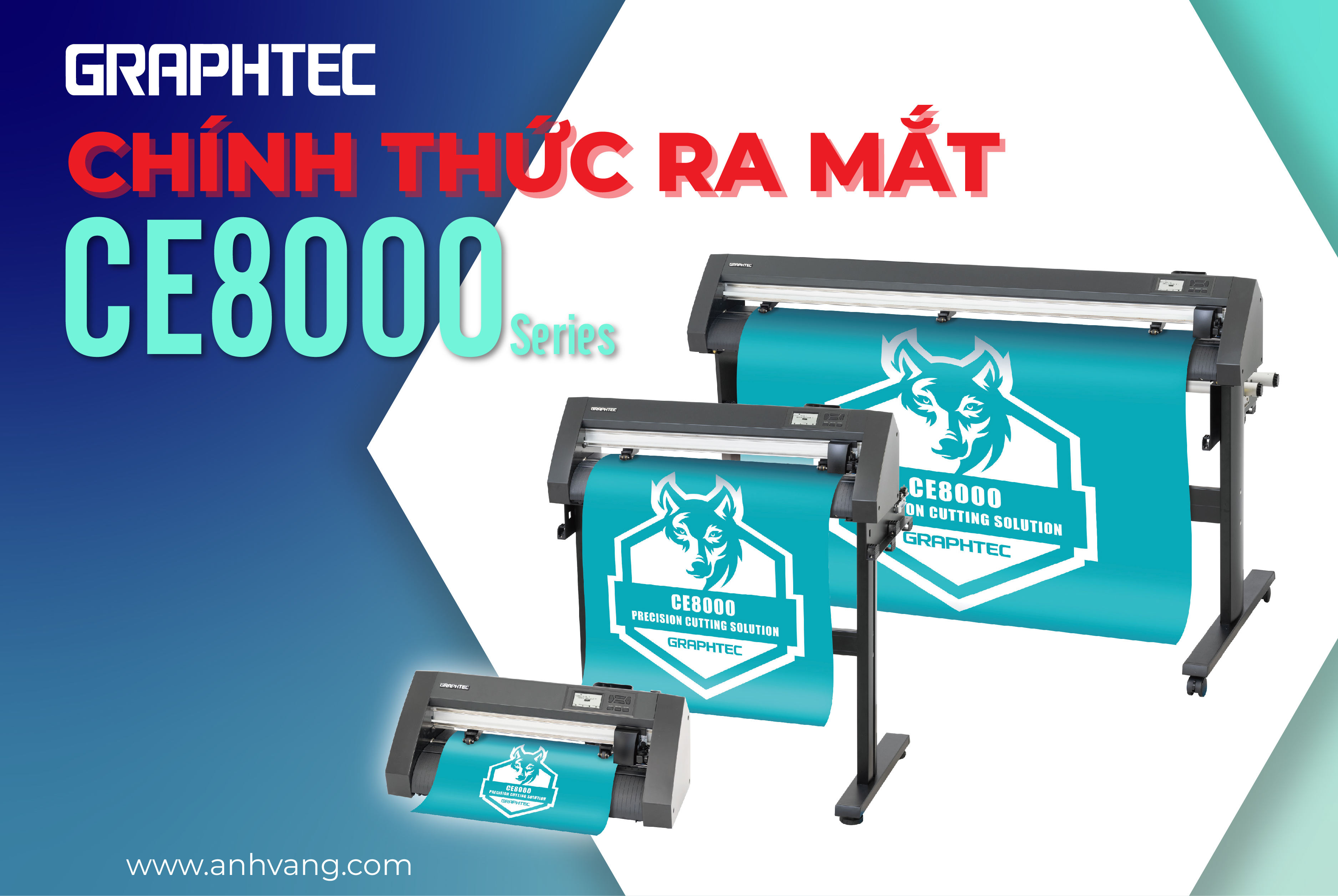 THÔNG BÁO RA MẮT MÁY CẮT GRAPHTEC CE8000 MỚI